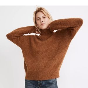 Madewell Dillon Mockneck Pullover Sweater